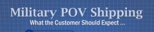 Military POV Shipping logo